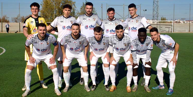 Once del Pozoblanco ante el Atlético Central.