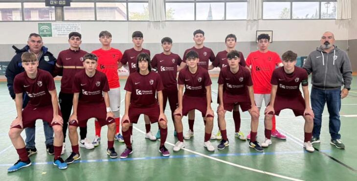Componentes de la selección cordobesa cadete.