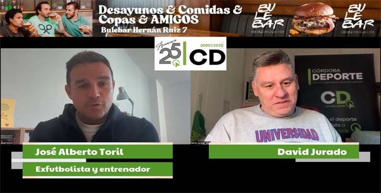 Alberto Toril durante su entrevista con David Jurado.