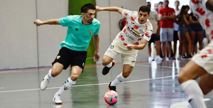 Un momento del amistoso del verano entre ElPozo Murcia y el Córdoba Patrimonio de la Humanidad, que se repetirá en este parón invernal, aunque en Vista Alegre. Foto: Pascu Méndez / ElPozo Murcia Costa Cálida