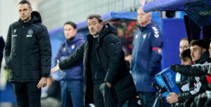 La paciencia con Jesús Galván se acabó en el Mirandés, Foto; LaLiga Hypermotion