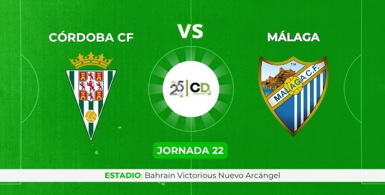 Sigue la crónica on line del Córdoba CF vs Málaga.