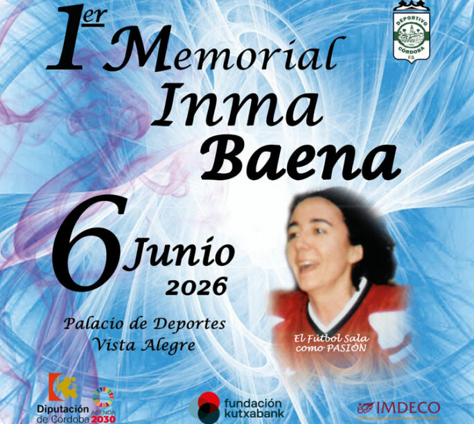 Cartel anunciador del primer Memorial Inma Baena.