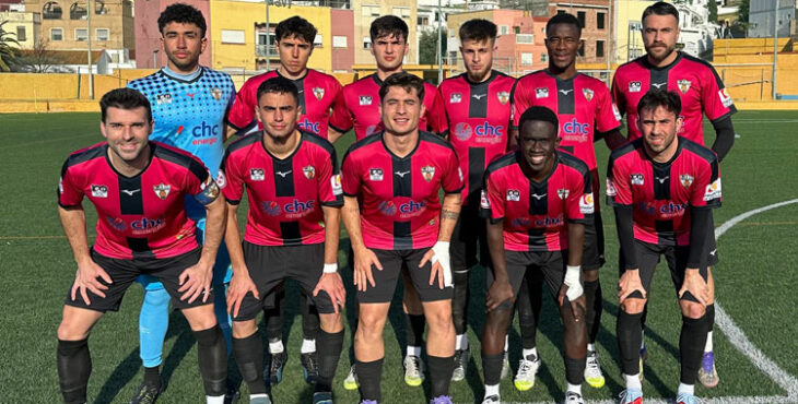 La escuadra pozoalbense, con su equipación alternativa, venció en Ceuta. Foto: CD Pozoblanco