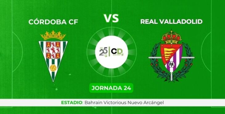 Sigue la crónica on line del Córdoba CF vs Real Valladolid.