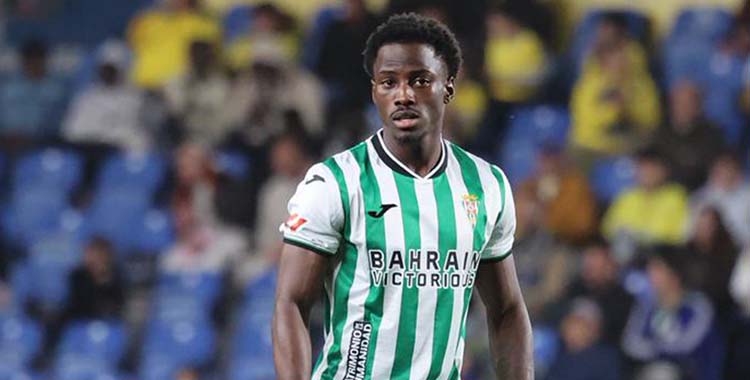 Adilson en su reaparición en Las Palmas.