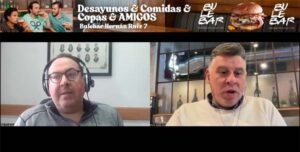 Rafa Fernández y David Jurado en la tertulia de BuleBar.