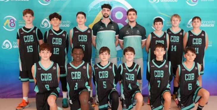 Selección cordobesa de minibásket masculino.