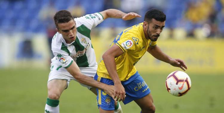 Carbonell en el último Las Palmas-Córdoba.