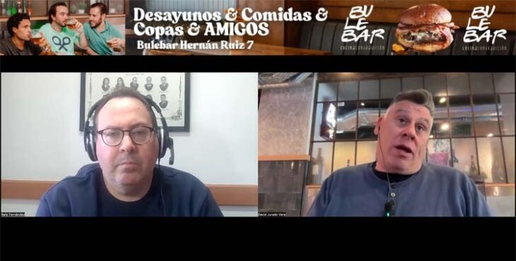 Rafa Fernández y David Jurado desde BuleBar departiendo sobre lso fichajes y traspasos invernales.