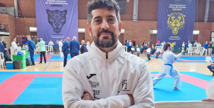Juan José Pinto, medalla de oro para el kárate cordobés en Málaga