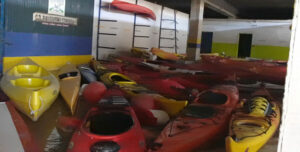 Una imagen de las instalaciones dañadas. Foto: Club de Piragüismo de Córdoba