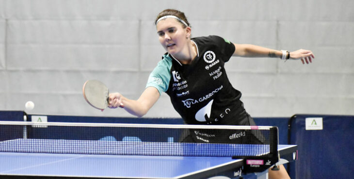 Tatiana Garnova no pudo sumar ningún punto para el equipo en Burgos. Foto: Susana L. Ronchel / CD Priego Mujer y Progreso