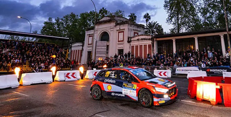 Una imagen del tramo urbano en una edición previa del Sierra Morena