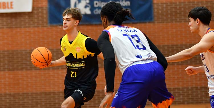 Alejandro Arcones en un partido del conjunto minero.