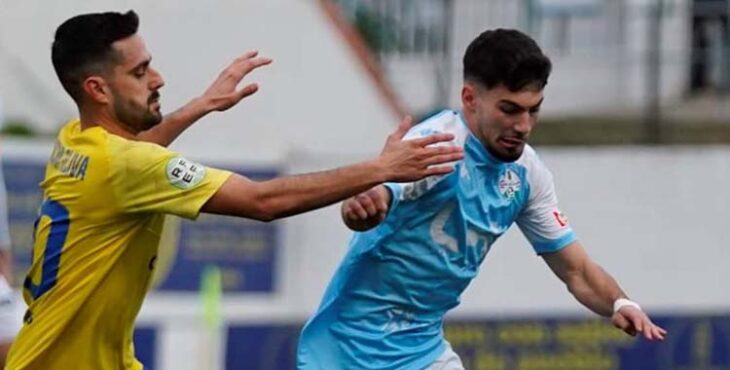 Canty en una acción del Conil-Ciudad de Lucena.