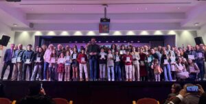 Foto de familia de la Gala de Premios del Circuito Cordobés 2025.