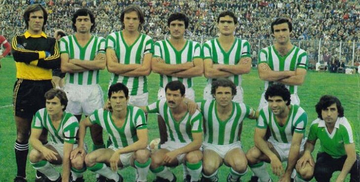 Once del Córdoba en un partido de la temporada 1980-81.