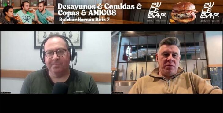 Rafa Fernández y David Jurado analizando el partido de Almería y la actualidad del Córdoba.