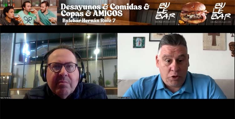 Rafa Fernández y David Jurado valorando las dos derrotas consecutivas del Córdoba antes de recibir al Andorra.