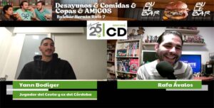 Yann Bodiger en su entrevista a Cordobadeporte.