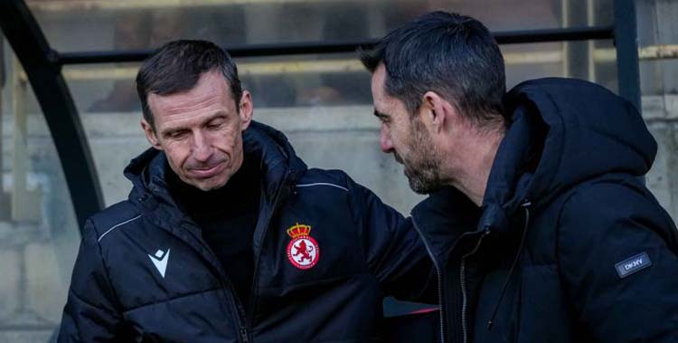 'Cuco' Ziganda antes de su último partido en el Reino de León.