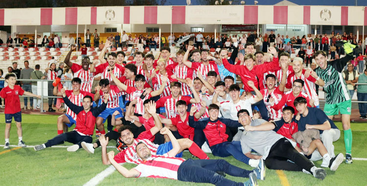 Una de las imágenes del ascenso del Montalbeño en el Nuevo Calvario
