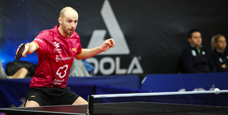 Diogo Carvalho en un encuentro de esta temporada. Foto: José Izquierdo / RFETM