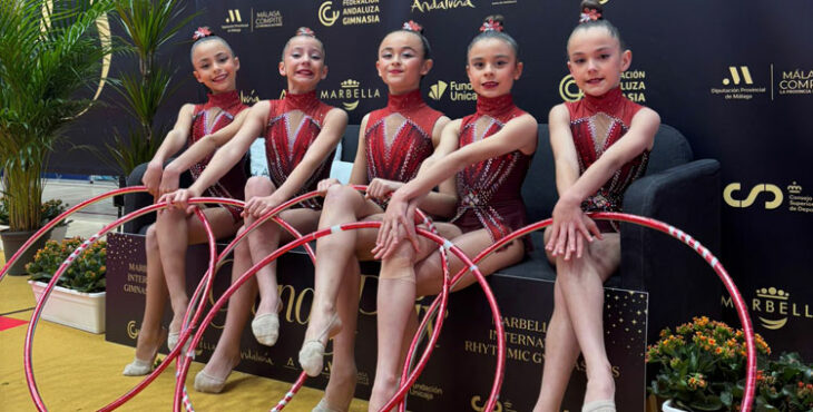 Uno de los conjuntos rojinegros presentes en Marbella. Foto: GR Séneca