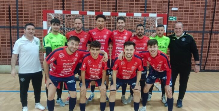 La escuadra bujalanceña no pudo sumar ante el filial del Málaga Ciudad Redonda. Foto: CD Beconet Bujalance FS