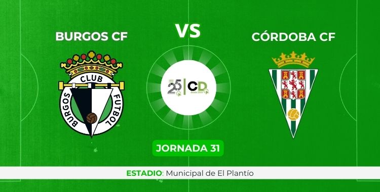 Sigue on line la crónica del Burgos vs Córdoba CF.