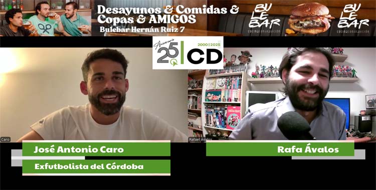 José Antonio Caro en su entrevista a Cordobadeporte.