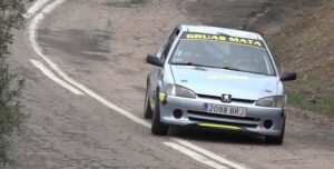 Automovilista en una edición anterior de la Cronometrada de Posadas.