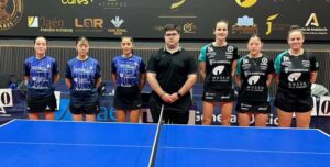 Foto inicial del duelo en Linares.