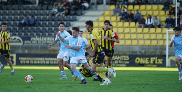 La escuadra celeste viene de sumar en Lepe ante el San Roque. Foto: Antonio Dávila / Ciudad de Lucena