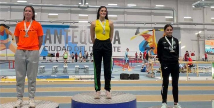 Lydia Estévez, campeona de Andalucía sub20.