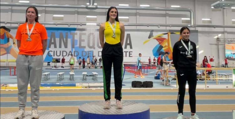 Lydia Estévez, campeona de Andalucía sub20.