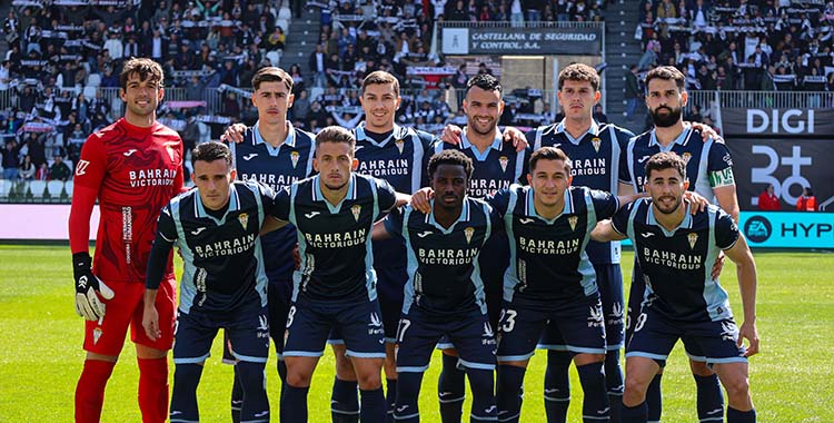 El del Córdoba CF en Burgos en el que se estrenaba como titular Adilson esta temporada.