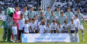 El once inicial del Córdoba ante al Real Sociedad B.