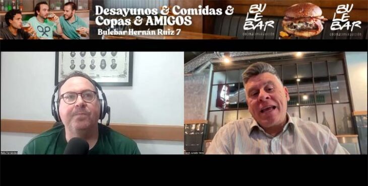 Rafa Fernández y David Jurado desgranando lo que será la Gala del 25º Aniversario de Cordobadeporte, además de analizar la crisis del Córdoba CF.