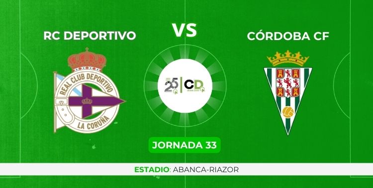Sigue on line la crónica del Deportivo de La Coruña vs Córdoba CF.