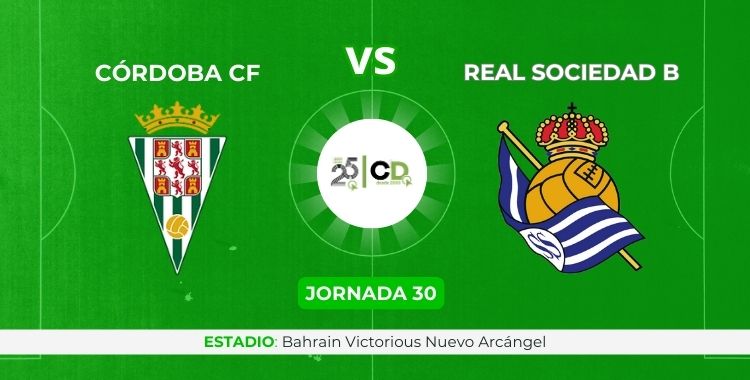 Sigue on line la crónica del Córdoba CF vs Real Sociedad B.
