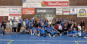 El ARS celebra un nuevo triunfo. Foto: @Palmadeporte