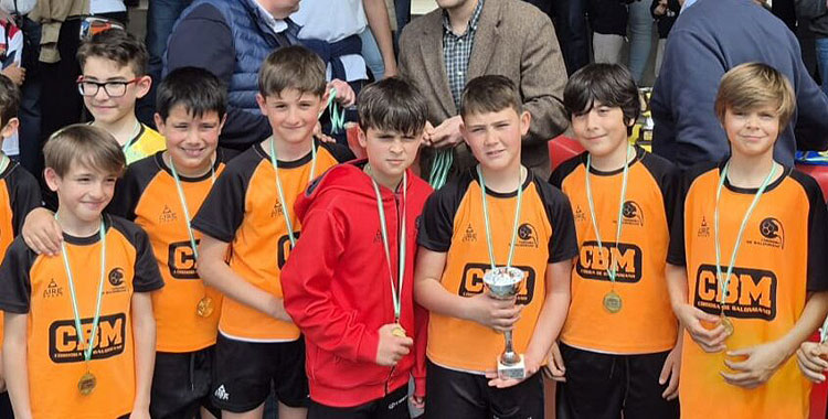 Los benjamines del CBM, uno de los representantes cordobeses en el torneo. Foto: CBM