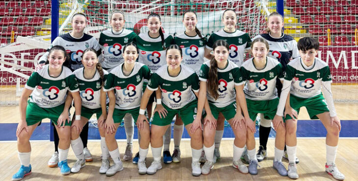 Una formación de esta temporada del Deportivo Córdoba Cajasur