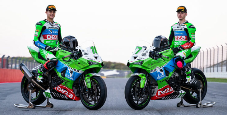 Los pilotos mundialistas del Deza-Box 77 Racing Team, listos para la acción de nuevo