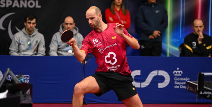 Diogo Carvalho en un partido de esta temporada. Foto: José Izquierdo / RFETM