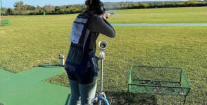 Fátima Gálvez en plena competición en Tánger. Foto: @RFEDETO