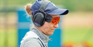 Fátima Gálvez, con gesto contrariado en una competición. Foto: RFEDETO