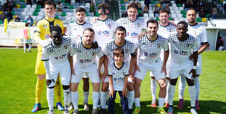 Once inicial del Pozoblanco ante el Utrera.